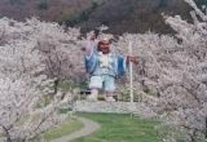 戸倉宿キティパークの桜