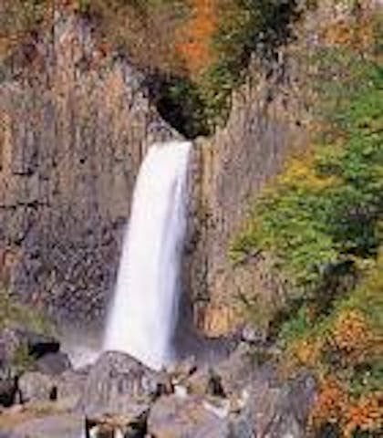 癒しの森　地震滝（苗名滝）コース