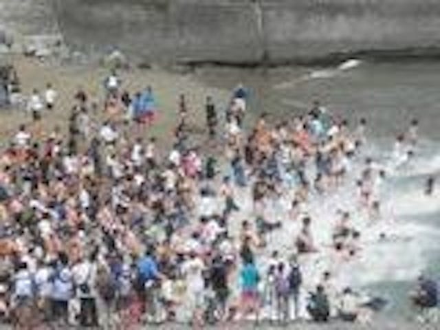 雲見温泉　サザエ狩りまつり