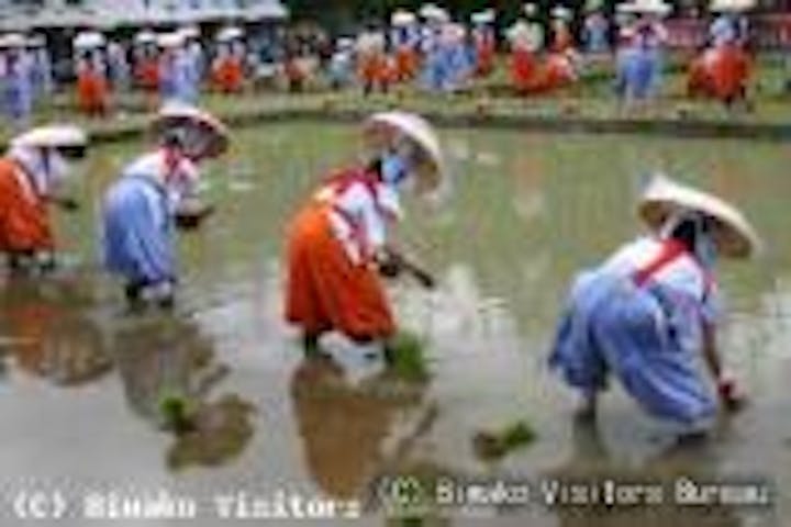 御田植祭（滋賀県多賀町）