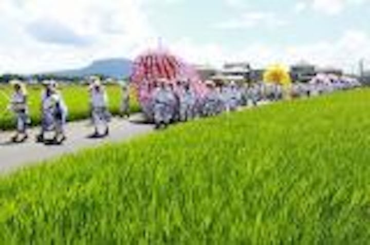 【2021年開催中止】鶴市花傘鉾祭