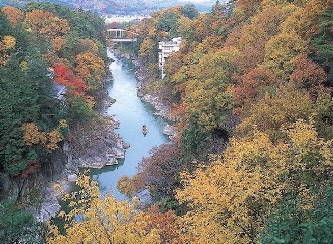 【2022年】名勝　天龍峡の紅葉