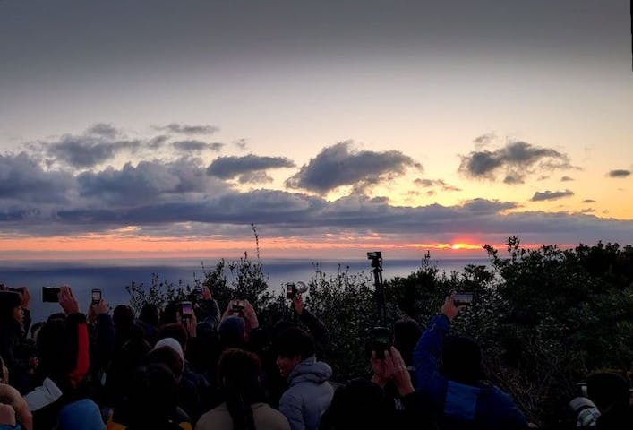 【2023年初日の出】室戸市　室戸岬（東岸）