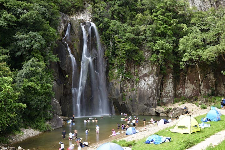 飛雪の滝キャンプ場