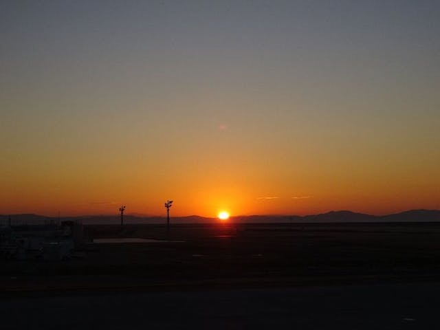 【2023年初日の出】九州佐賀国際空港