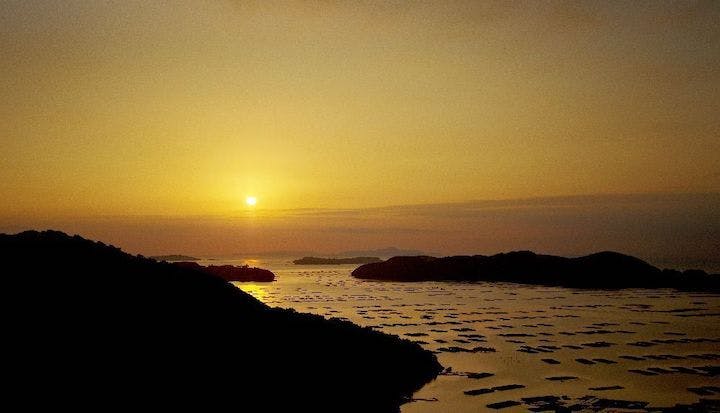 【2023年初日の出】瀬戸内市　虫明地区