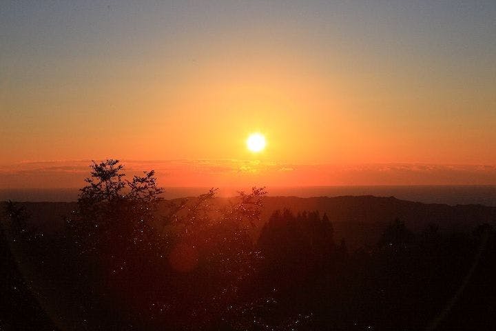 【2023年初日の出】鴨川市　清澄寺旭が森
