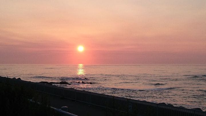 【2023年初日の出】日立市　浜の宮ロードパーク