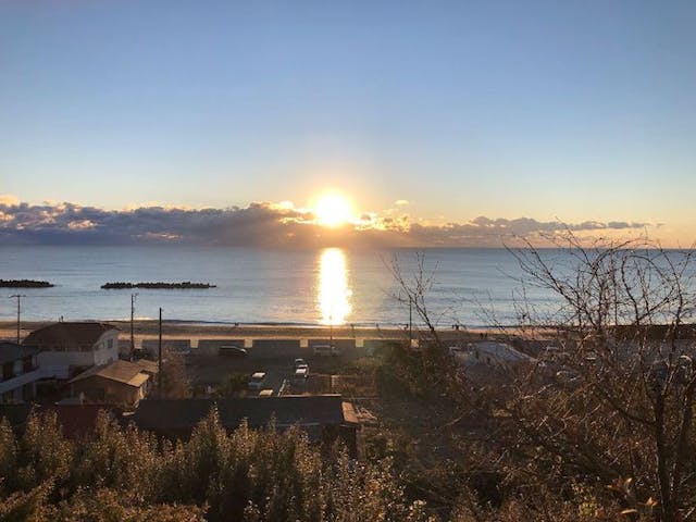 【2023年初日の出】日立市　旧道路センター跡地