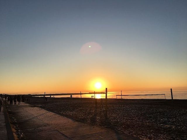 【2023年初日の出】平塚市　湘南ベルマーレひらつかビーチパーク　by shonanzoen