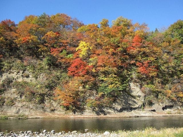 【2022年】梵字川渓谷・湯殿山周辺の紅葉
