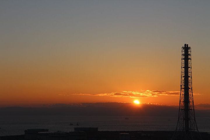 【2023年初日の出】横須賀市　くりはま花の国